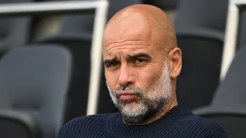 Pep Guardiola é o técnico do Manchester City. Foto: Alex Broadway/Getty Images