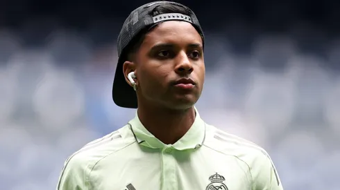 Real Madrid terá que vender o brasileiro Rodrygo para fechar a contratação de Michael Olise (Photo by Florencia Tan Jun/Getty Images)