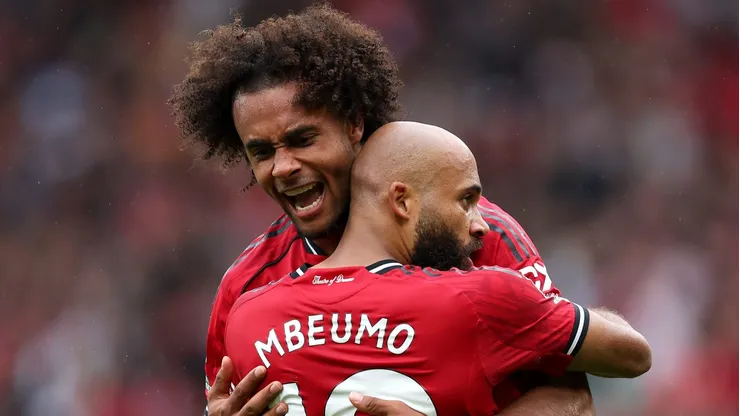 Manchester United quer €35 milhões para negociar Joshua Zirkzee. (Photo by Matt McNulty/Getty Images)