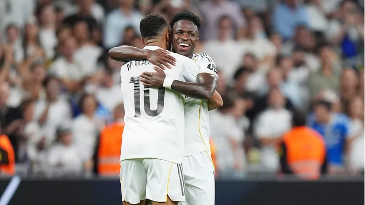 Real Madrid vence Villarreal em LaLiga e Mbappé corre risco de lesão. (Photo by Angel Martinez/Getty Images)