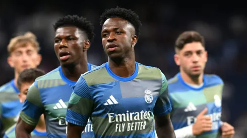 Real Madrid vence Villarreal em LaLiga com dois gols de Vinícius Júnior. (Photo by Denis Doyle/Getty Images)