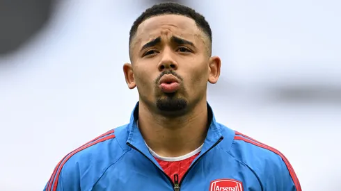 Gabriel Jesus pelo Arsenal. (Foto: Michael Regan/Getty Images)