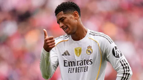 Jude Bellingham pelo Real Madrid. (Foto: Angel Martinez/Getty Images)
