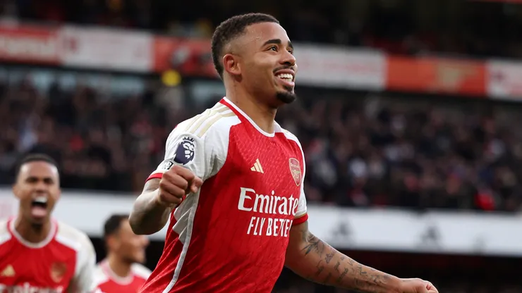 Gabriel Jesus vê com bons olhos um possível retorno ao Palmeiras. Foto: Richard Heathcote/Getty Images