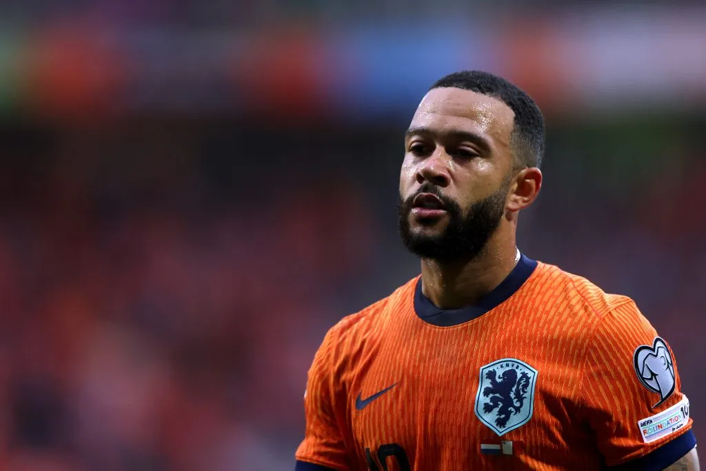 Memphis Depay, atacante do Corinthians e da Holanda