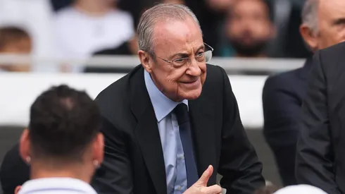 Florentino Pérez, presidente do Real Madrid (Foto: Michael Reaves/Getty Images)