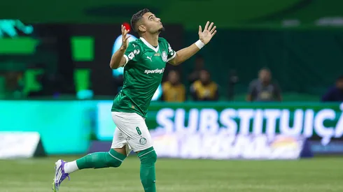 Andreas Pereira em ação pelo Palmeiras.