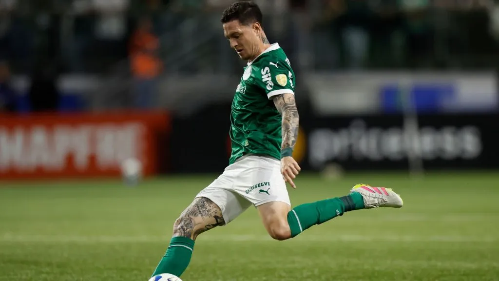 Aníbal Moreno também leva o nome do Palmeiras em amistosos da Seleção Argentina (foto: Miguel Schincariol/Getty Imagens)