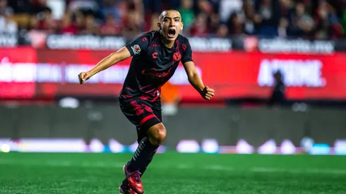 Gilberto Mora, meia do Tijuana. Foto: Francisco Vega