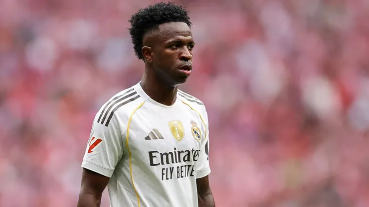 Vinicius Júnior em partida do Real Madrid