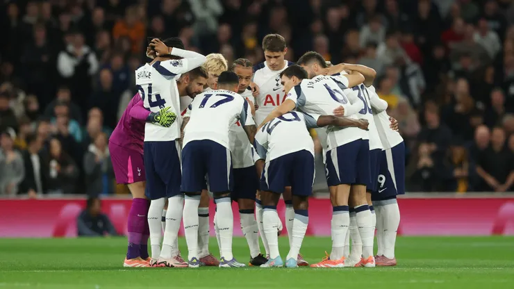 Jogadores do Tottenham