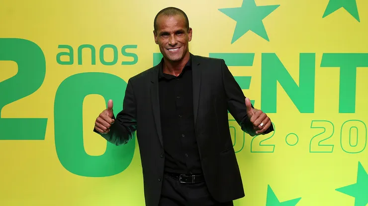 Rivaldo em evento da CBF (Foto: Buda Mendes/Getty Images)