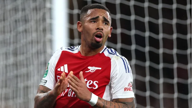 Palmeiras avança por Gabriel Jesus. Foto: Alex Pantling/Getty Images