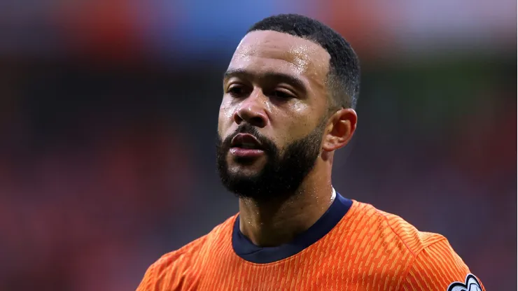 Memphis Depay marca pela Holanda nas eliminatórias e torcida do Corinthians não perdoa: "Quando é na seleção...(Photo by Dean Mouhtaropoulos/Getty Images)
