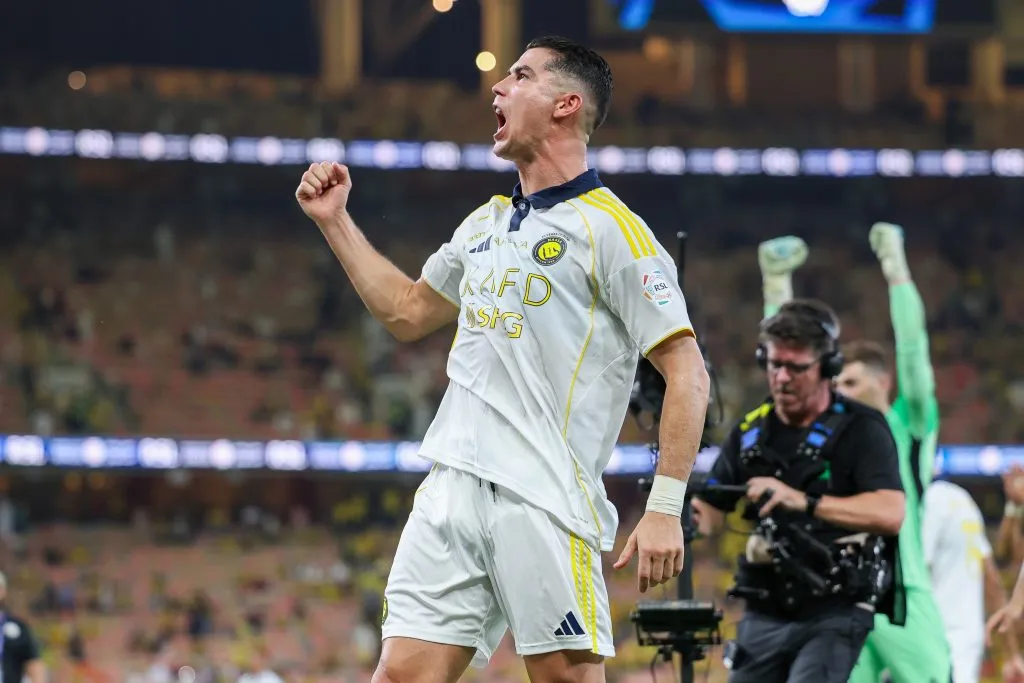 Cristiano Ronaldo pelo Al-Nassr. Foto: Yasser Bakhsh/Getty Images