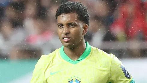 Manchester City quer receber desconto do Real Madrid para assinar com Rodrygo em 2026. Foto: Chung Sung-Jun/Getty Images