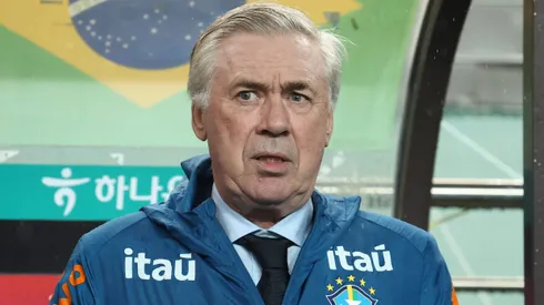 Ancelotti, treinador da Seleção Brasileira (Foto: Chung Sung-Jun/Getty Images)