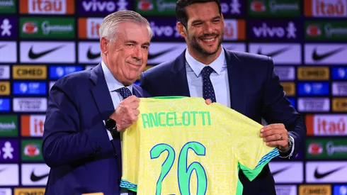 Carlo Ancelotti, técnico da Seleção Brasileira - Photo by Buda Mendes/Getty Images