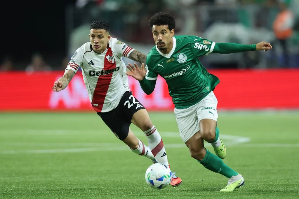 River Plate e Palmeiras jogaram pelas quartas de final da Libertadores em 2025 – Photo by Alexandre Schneider/Getty Images