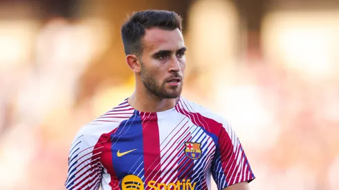 Joan García em ação pelo Barcelona.