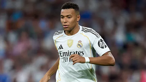 Mbappé em ação pelo Real Madrid.
