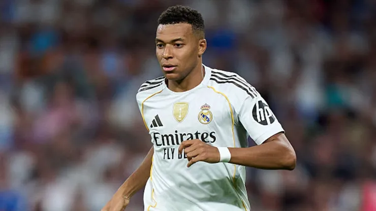 Mbappé em ação pelo Real Madrid.