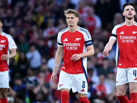 Arsenal negocia renovação longa de contrato com Rice e Ødegaard