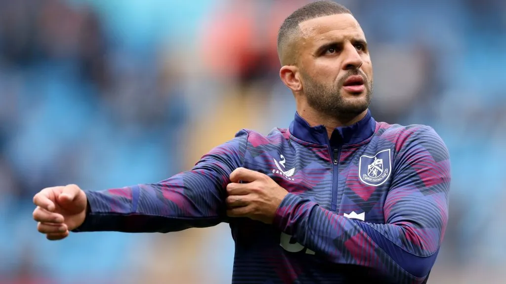 Kyle Walker joga no Burnley após representar o Manchester City por várias temporadas (foto: Jan Kruger/ Getty Images)