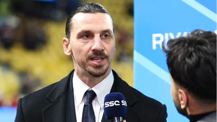Ibrahimović rebate críticas a Rafael Leão, do Milan: "Ganhou o Scudettto sozinho". (Photo by Yasser Bakhsh/Getty Images)