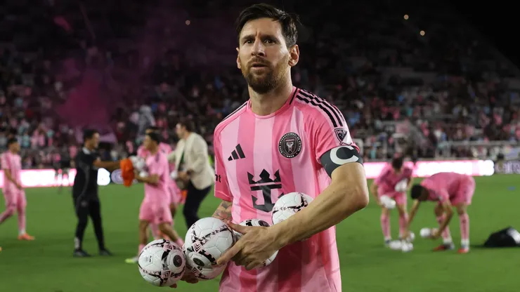 Messi presentou torcedores após goleada do Inter Miami