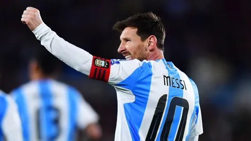 Messi em jogo com a Seleção da Argentina (Marcelo Endelli/Getty Images)