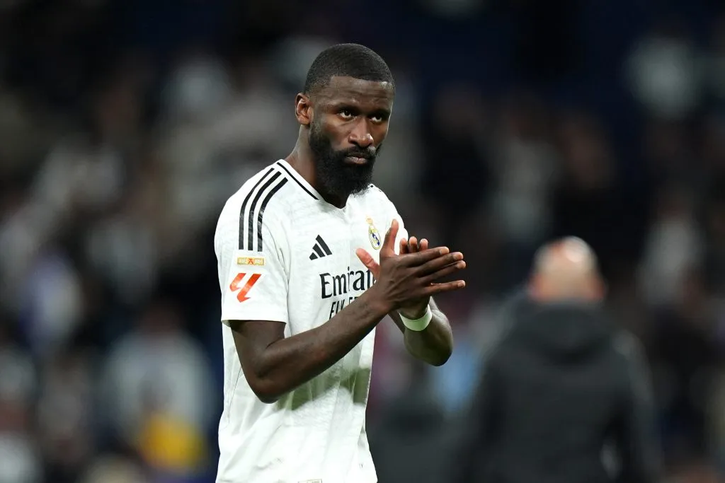 Rudiger pode estar de saída do Real Madrid. Foto: Angel Martinez/Getty Images