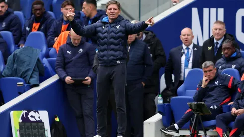 Crystal Palace quer manter o técnico Oliver Glasner. Foto: Matt MacNulty/Getty Images