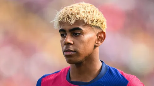 PSG e Manchester City sonham com Lamine Yamal. Foto: David Ramos/Getty Images