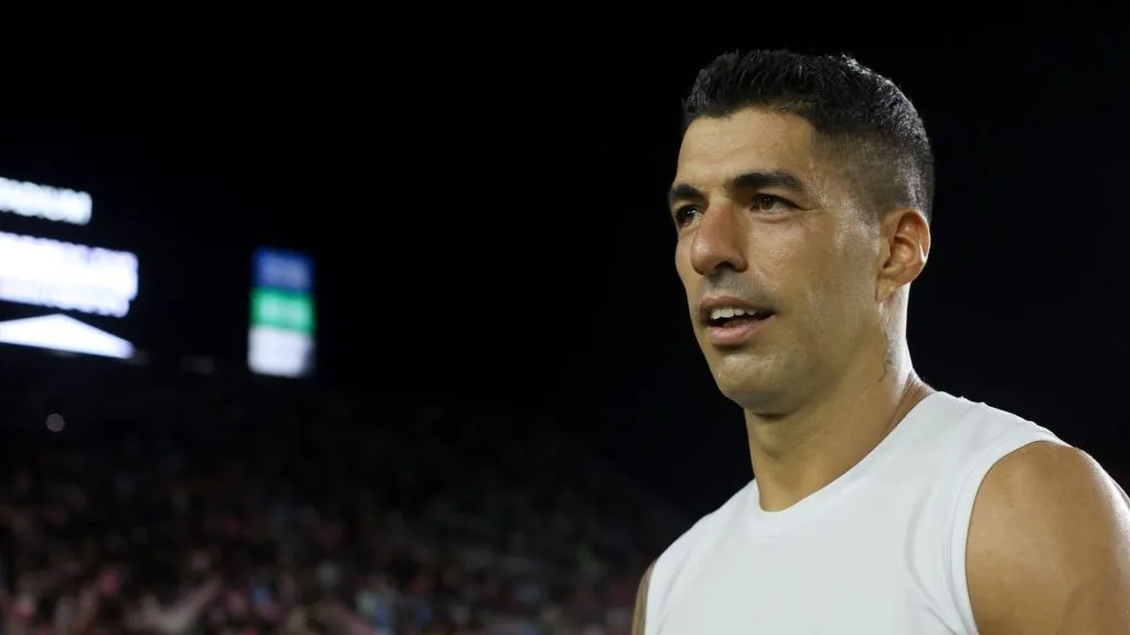 Suárez se transferiu para o Inter Miami após jogar no Grêmio (foto: Leonardo Fernandez/Getty Images)