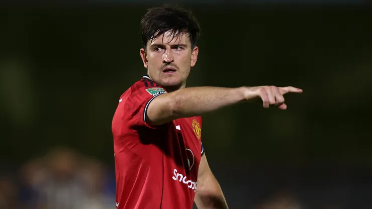Harry Maguire pelo Manchester United. (Foto: George Wood/Getty Images)