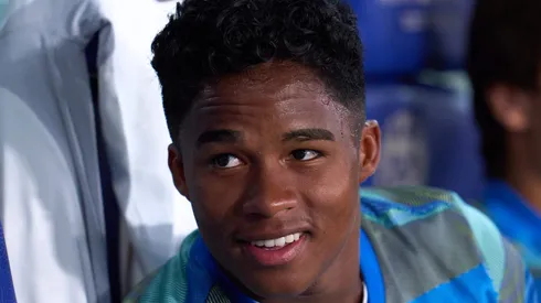 Endrick quer trocar o Real Madrid por clube que joga a Champions League. (Foto: Aitor Alcalde/Getty Images)