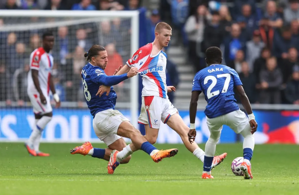Wharton em ação pelo Palace. Foto: Matt McNulty/Getty Images)