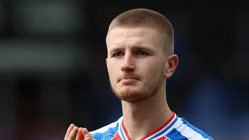 Manchester United foca em Adam Wharton. Foto: Eddie Keogh/Getty Images