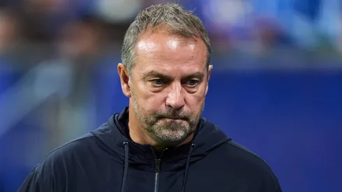 Hansi Flick, treinador do Barcelona (Foto: Juan Manuel Serrano Arce/Getty Images)