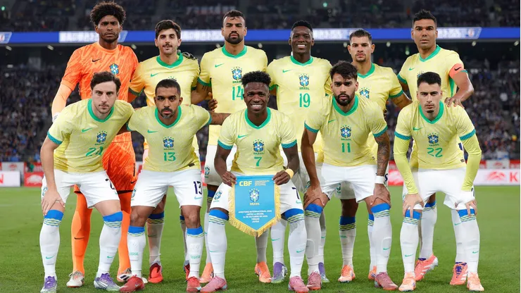A escalação da Seleção Brasileira em amistoso contra o Japão (Rafael Ribeiro/CBF)