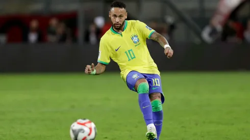 Neymar em jogo da Seleção Brasileira
