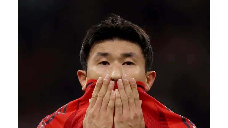 Kim Min-jae em campo pelo Bayern de Munique - Foto: Alex Grimm/Getty Images