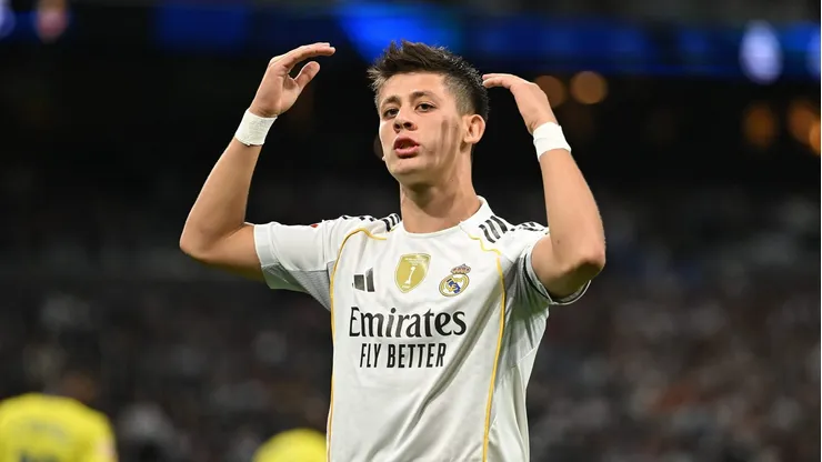 Arda Güler, do Real Madrid, reforça química com Mbappé: “É tão fluido”. (Photo by Denis Doyle/Getty Images)