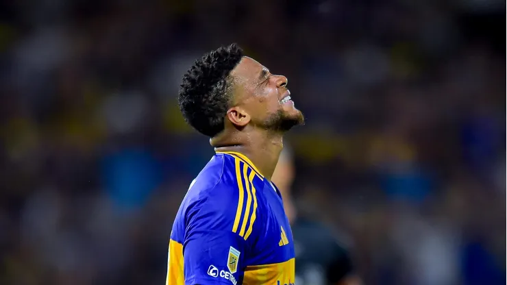 O lateral Franck Fabra em ação pelo Boca Juniors (Marcelo Endelli/Getty Images)