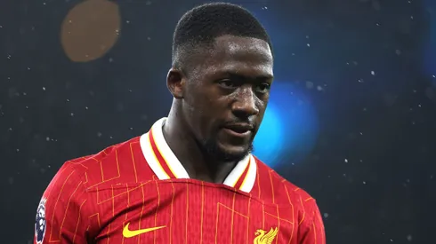 Zagueiro Ibrahima Konaté, jogador do Liverpool e que já foi ligado ao Real Madrid (Foto: Alex Pantling/Getty Images)