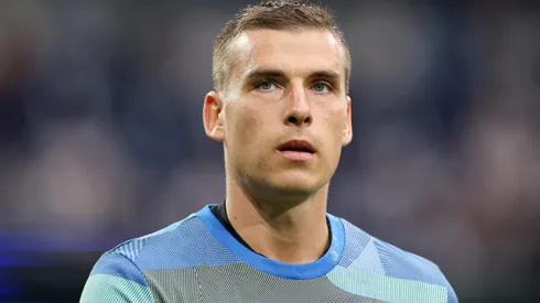 Luka Modrić pode ser o trunfo do Milan na busca por Andriy Lunin. (Foto de Florencia Tan Jun/Getty Images)