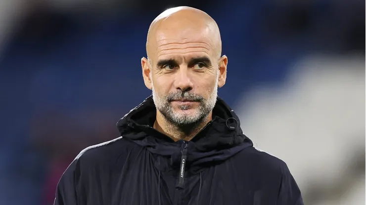 Pep Guadiola, treinador do Manchester City (Foto: Matt McNulty/Getty Images)