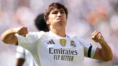 Gonzalo García, atacante do Real Madrid (Foto: Luke Hales/Getty Images)