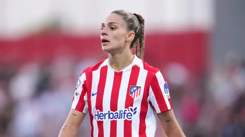 Gio Garbelini pelo Atlético de Madrid (Photo by Aitor Alcalde/Getty Images)